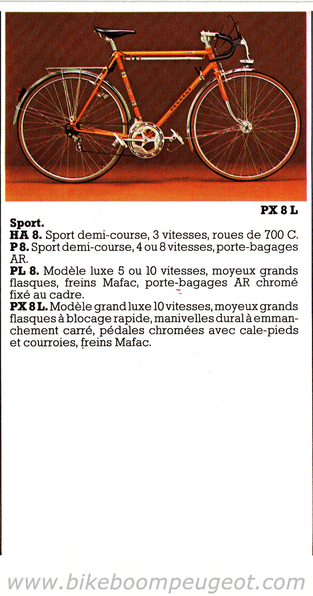 N.O.S plaque velo PEUGEOT 1977 bici bke vintage 